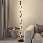 135cm lampe sur pied 48w dimmable led lampadaire en spirale lampadaire 3 couleur pour salon chambre moderne ... 135cm lampe sur pied 48w dimmable led lampadaire en spirale lampadaire 3 couleur pour salon chambre moderne ...