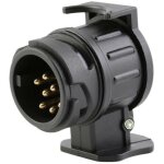 137 adaptateur prise remorque 13 broches vers 7 broches connecteur fiche attelage voiture pour tracteur ...