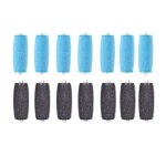 14 pack rouleaux de rechange rpe wet & dry pour scholl velvet smooth (14 extra grossier + 14 ordinaire ...