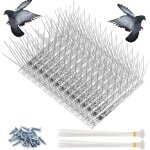 14 pcs 25cm pic anti pigeon pique anti chat balcon pointes anti oiseaux en acier inoxydable anti pigeons ...