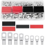 140pcs cosses � sertir kit 70 cosse anneau a sertir electrique avec 70 cosse borne batterie tubulaire ...