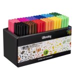 144 feutres pointe moyenne wonday mino