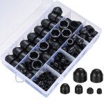 145 pièces cache boulons capuchon à vis plastique Écrous dôme ecrou protection hexagonal pour - m4 / ... 145 pièces cache boulons capuchon à vis plastique Écrous dôme ecrou protection hexagonal pour - m4 / ...