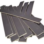 15 lattes pour sommier et lit 140x190 bois 7 plis 680x68x8 mm remplacement pour sommier / bz / clic clac ...