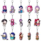 15 pcs accessoires kpop demon hunters porte - clés acrylique pour porte - clés pendentif à suspendre ... 15 pcs accessoires kpop demon hunters porte - clés acrylique pour porte - clés pendentif à suspendre ...