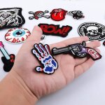 15 pcs cool design broderie patch thermocollant broderie autocollant iron on patches stickers ecusson ... 15 pcs cool design broderie patch thermocollant broderie autocollant iron on patches stickers ecusson ...