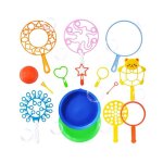 15 pices bulles de savon enfant gante kit machine  bulles jouet savon  bulles bubble maker pour activits ...