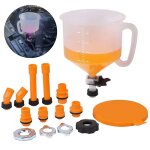 15 pi�ces - ensemble de goutti�res polyvalentes pour voitures et motocycles avec d�tenteur manuel et ...