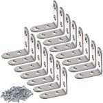 15 pices querres de fixation dangle acier inoxydable joint de support forme l  90  angle droit fixations ...