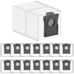 10 sacs � poussi�re de rechange pour dreame l10s pro ultra heat / l10s ultra gen 2 / x40 ultra / l40 ...