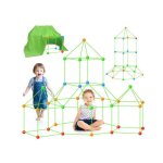 156 pcs kids fort building kits jouet fort cratif pour garon et fille de 5 + ans bricolage puzzle maison ...