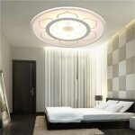 15w moderne rond fleur acrylique led plafonnier blanc chaud / salon blanc lumière ac220v blanc chaud 15w moderne rond fleur acrylique led plafonnier blanc chaud / salon blanc lumière ac220v blanc chaud