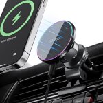 15w support chargeur t�l�phone voiture magn�tique pour iphone 17 / 16 / 15 / 14 / 13 / 12 series pour ...