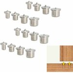 16 pcs centreurs tourillons 6 / 8 / 10 / 12mm marqueurs chevilles guide per�age pointes de centrage label ...
