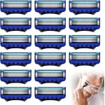 16 pi�ces compatible avec fusion 5lame rasoir compatible avec fusion 5lames compatible avec fusion 5rasage ...