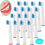 16 remplacement brosse  dents lectrique ttes brossettes prcision clean oral b gnrique sb - 17a ...