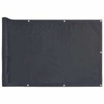 16776 &grand �cran dintimit� de balcon - brise - vue pour balcon / jardin anthracite 300x90cm pvc