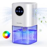 17l deshumidificateur d air dgivrage automatique lumires dambiance  7 couleurs dshumidificateur portable ...