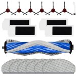 18 pi�ces accessoires pour ecovacs deebot n20 pro plus / n20 / n20 plus aspirateur robot 1 brosse principale ...