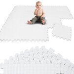 18 pi�ces tapis de sol b�b� 30x30 tapis mousse bebe tapis de jeux enfant pliable
