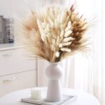 185 pices pampa sches naturelle dcoration fleurs sches bouquet sch dcor dherbe de pampa plantes ...