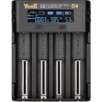 18650 chargeur piles 4 slot automatique avec charge affichage lcd mode pour li - ion ni - mh ni - cd ...