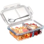 1l boîte à bento en verrelunch box en verre à 2 compartimentsboîte à lunch avec une cuillère en acier ... 1l boîte à bento en verrelunch box en verre à 2 compartimentsboîte à lunch avec une cuillère en acier ...
