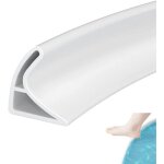 1m barri�re de douche pliable barre de seuil douche anti - d�bordement barrage d?eau joint douche (blanc ...