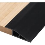 1m rampe seuil de porte adhesif 10mm - 15mm(h) barre de seuil rattrapage pvc bandes de transition sol ...
