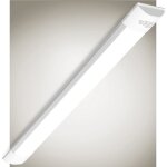 1pcs * 120cm neon led 40w rglette led light - 4800lm 4500k blanc chaud 47. 24inch led garage plafonnier ...