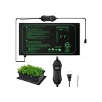 1pc 50w tapis chauffant pour plantes avec contrôleur de température serre de germination imperméable ... 1pc 50w tapis chauffant pour plantes avec contrôleur de température serre de germination imperméable ...