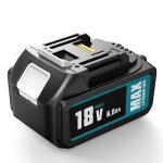 1pcs batterie li - ion 18v 6ah compatible avec makita perceuse sans fil bl1850 scie makita