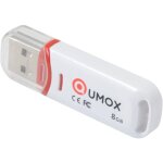1pcs cl� usb 8go 8gb pen drive usb 2. 0 qumox flash stick rouge / blanc