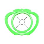 1pc gadget de cuisine grand coupe - fruits en acier inoxydable coupe - pomme �videur tranchage avec poign�e ...