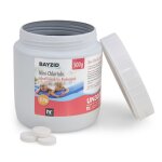 1x 500 g bayzid® mini - pastilles de chlore 27 g pour petites piscines 1x 500 g bayzid® mini - pastilles de chlore 27 g pour petites piscines