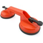 1x poign�e ventouse ventouse capacit� de levage de 60kg ventouse double verre vitre avec 2 ventouses ...