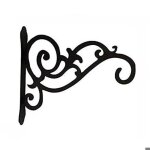 1x tenture blumenampelhalter pflanzenhalterung support mural crochet 30cm pot suspendu support pour accrocher ...