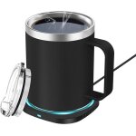 2 en 1 300ml chauffe tasse de café usb Électrique chauffe boisson intelligent température constante 131 ... 2 en 1 300ml chauffe tasse de café usb Électrique chauffe boisson intelligent température constante 131 ...