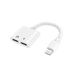 2 en 1 adaptateur de lightningdouble lightning casque chargeur convertisseur pour iphone 6s - 6s plus ...