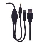 2 en 1 cble de donnes usb de transfert de charge dalimentation cble de chargeur pour sony psp 1000 ...