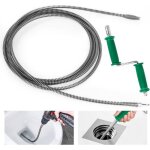 2 en 1 furet deboucheur canalisation 3 m furet plomberie diamtre 10 mm avec poigne et adaptateurs de ...