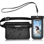2 en 1 kit sac avec pochette �tanche t�l�phoneetui imperm�able � ceinture avec housse �tanche smartphones ...