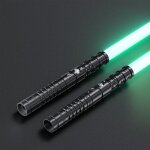 2 en 1 lightsaber sabre laser pour enfants et adultes 15 options de couleurs rvb 11 effets usb rechargeable ...