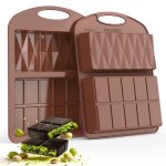 2 en 1 moule silicone tablette de chocolat profond antiadhésifs moule tablette chocolat pour chocolats ... 2 en 1 moule silicone tablette de chocolat profond antiadhésifs moule tablette chocolat pour chocolats ...