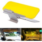 2 en 1 voiture pare - soleil lunettes anti - �blouissement la vision de jour et de nuit conduire miroir ...