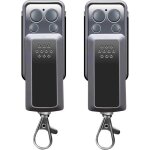 2 pour 114253 avidsen tlcommande motorisation portail porte de garage garantie de 3 ans