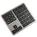 2. 4 ghz sans fil + bluetooth clavier numrique k35 pav numrique usb c pav numrique rechargeable ...