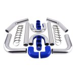 2. 5 64 aluminum turbo intercooler turbo piping pipe universel pour peugeot audi intercooler