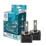 2 ampoule led d3s mtech 6000k 35w 4200 lumens par ampoule 2 ampoule led d3s mtech 6000k 35w 4200 lumens par ampoule