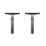 2 attaches de tablier fixation par clip verrou pour volet roulant